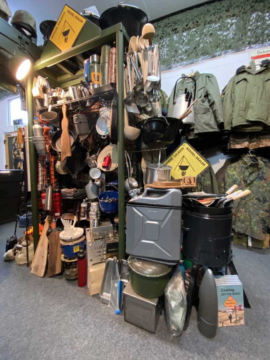 MTR Militärtechnik - unser Laden in Erding